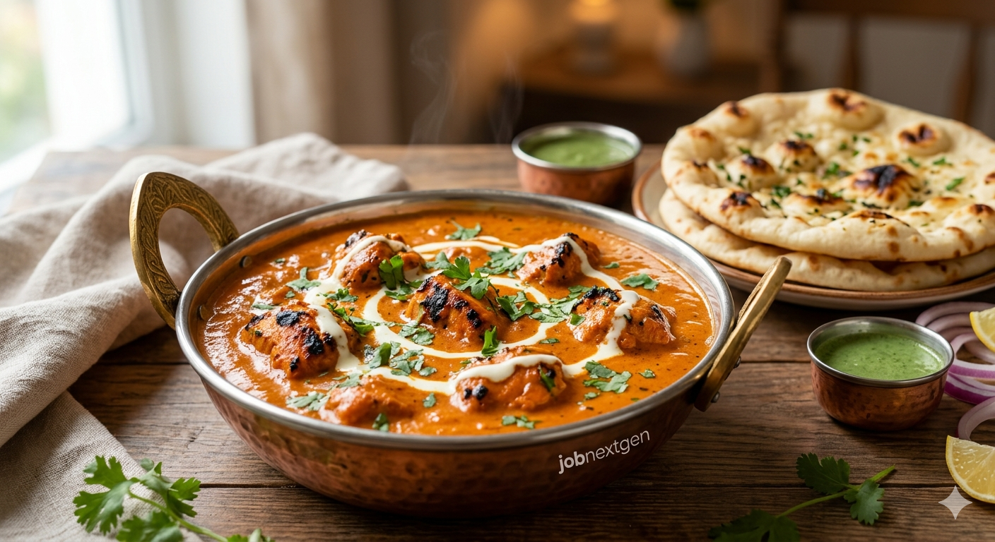 Authentic Restaurant-Style Butter Chicken (Murgh Makhani)
