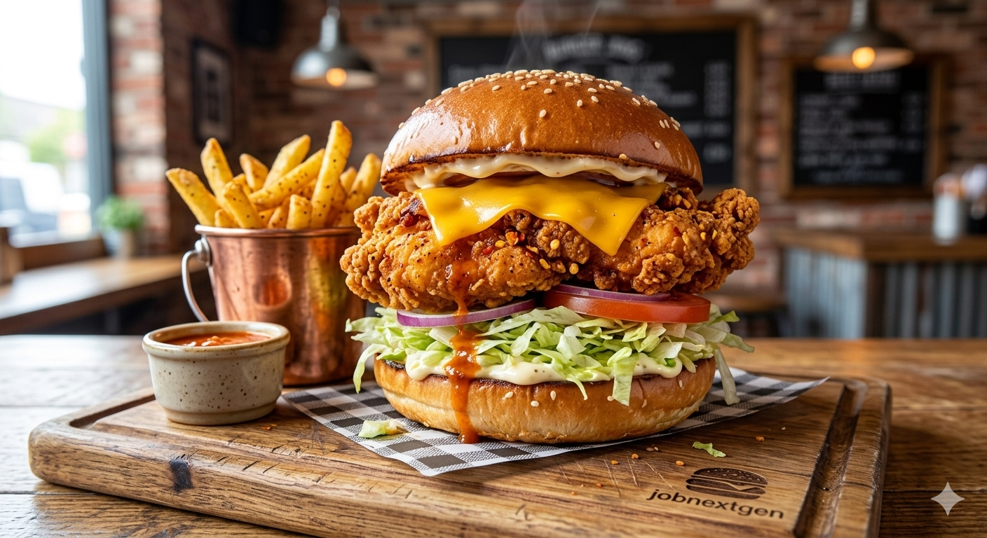 Extra Crunchy Zinger Burger: The Ultimate Fried Chicken Experience