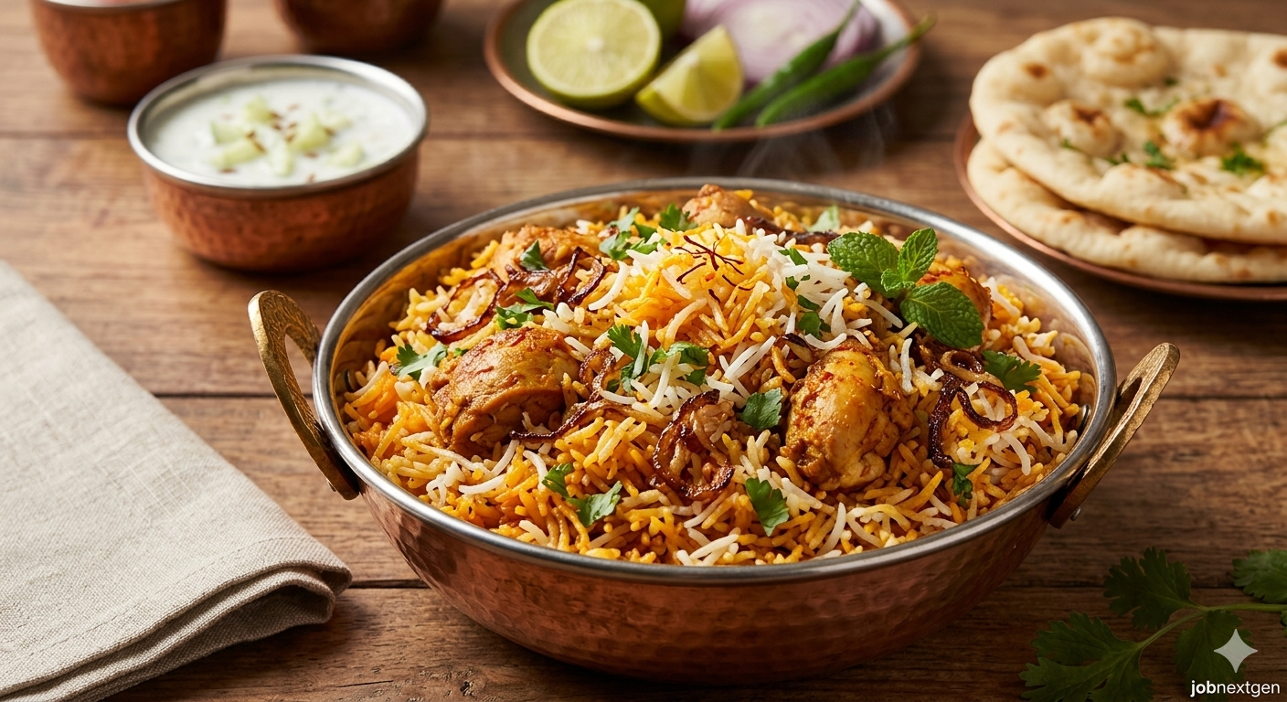 Royal Hyderabadi Chicken Biryani: The Ultimate One-Pot Feast