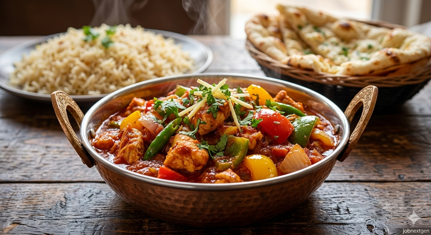 Zesty Restaurant-Style Chicken Jalfrezi